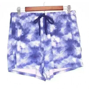 Rae Dunn Blue Y2K Cami Sleepwear Bottoms With Elastic &Tie Waist Women Size XL